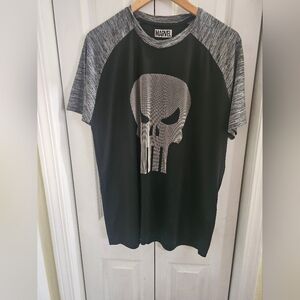 Marvel Black Punisher Men's Shirt